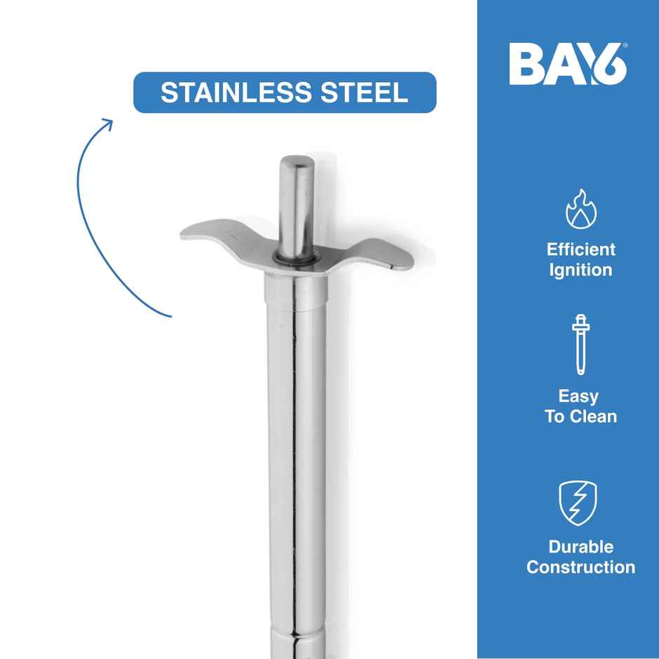 BAY6 Stainless Steel Gas Stove Lighter