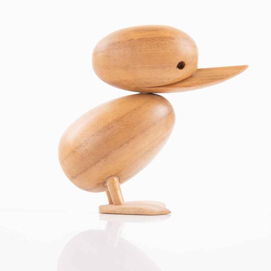 Gibox Handcrafted Wooden Duckling