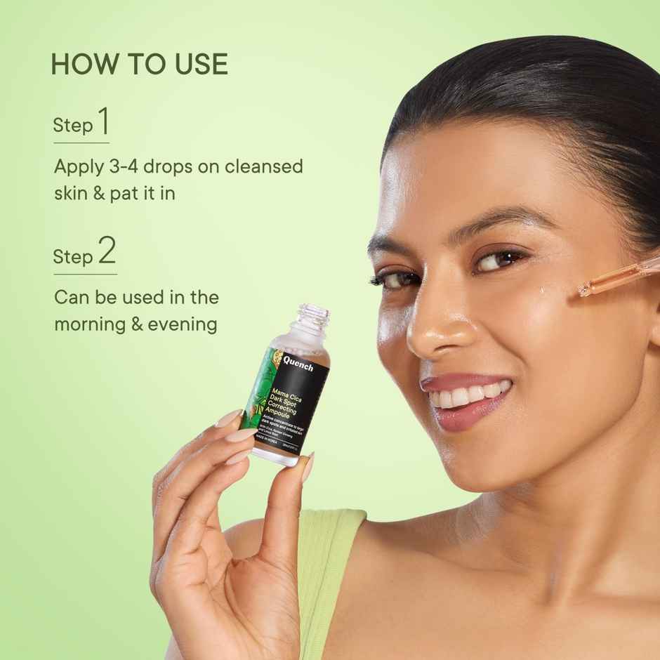 Quench Dark Spot Correcting Serum Korean Face Serum - Targets Dark Spots & Acne