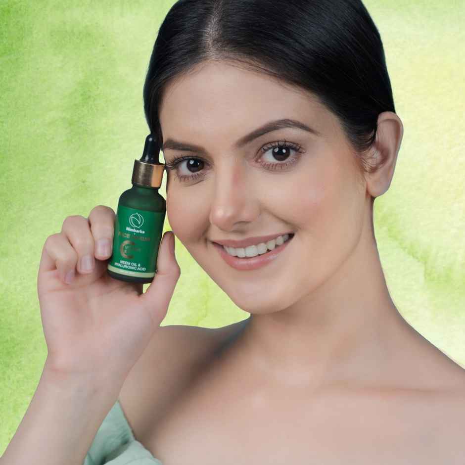 Nimbarka Neem Face Serum Natural Acne Treatment Hydrating Anti-Aging & Paraben-Free