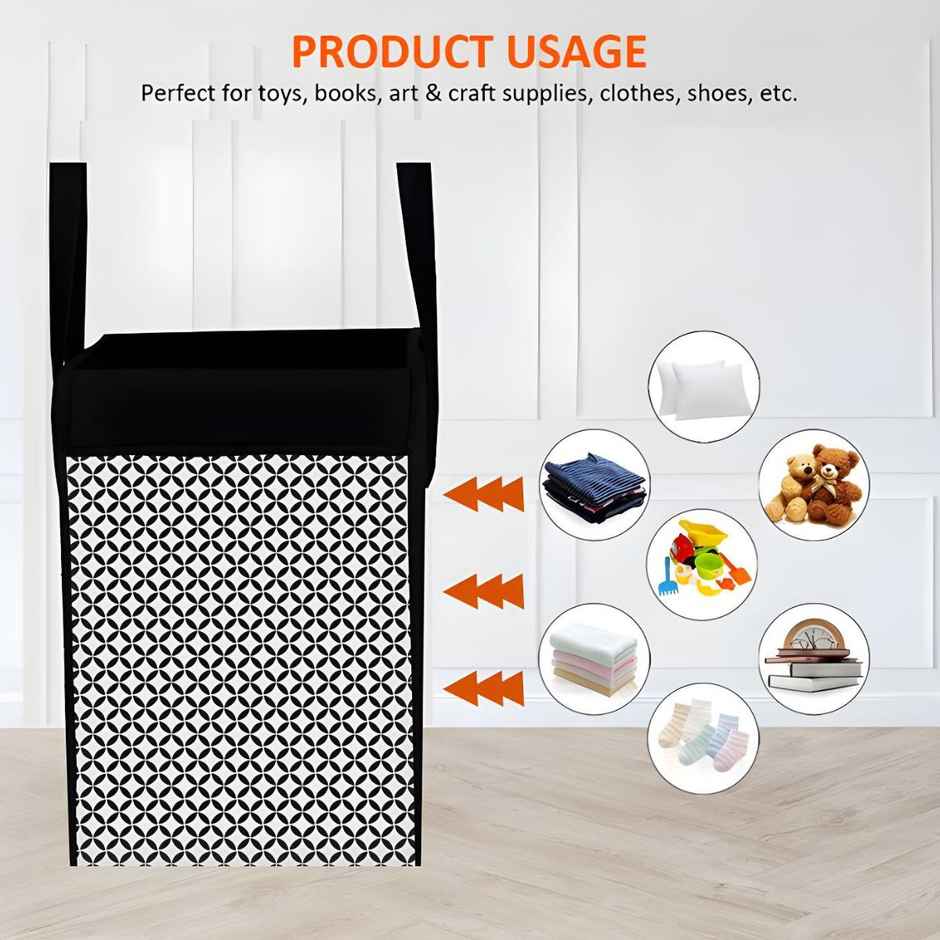 Capsicum Laundry Basket - 403 Multi Non Woven Small Basket - 40 cm