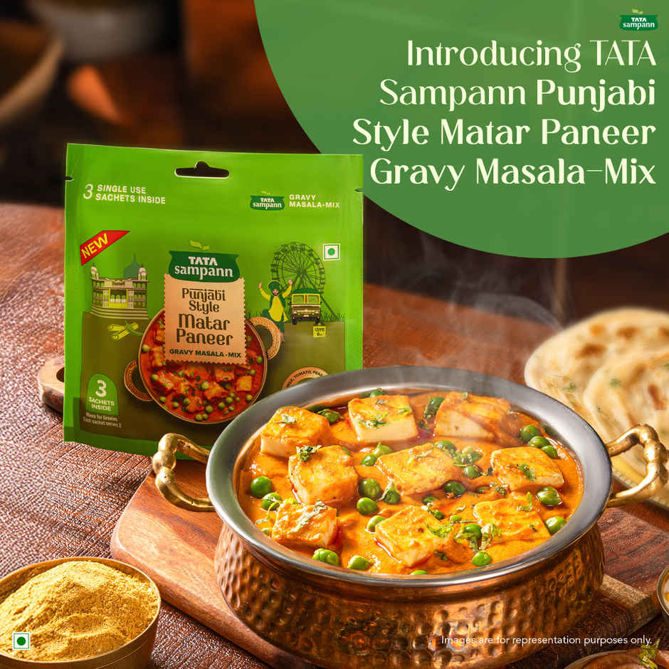 Tata Sampann Punjabi Style Matar Paneer Gravy Masala Mix