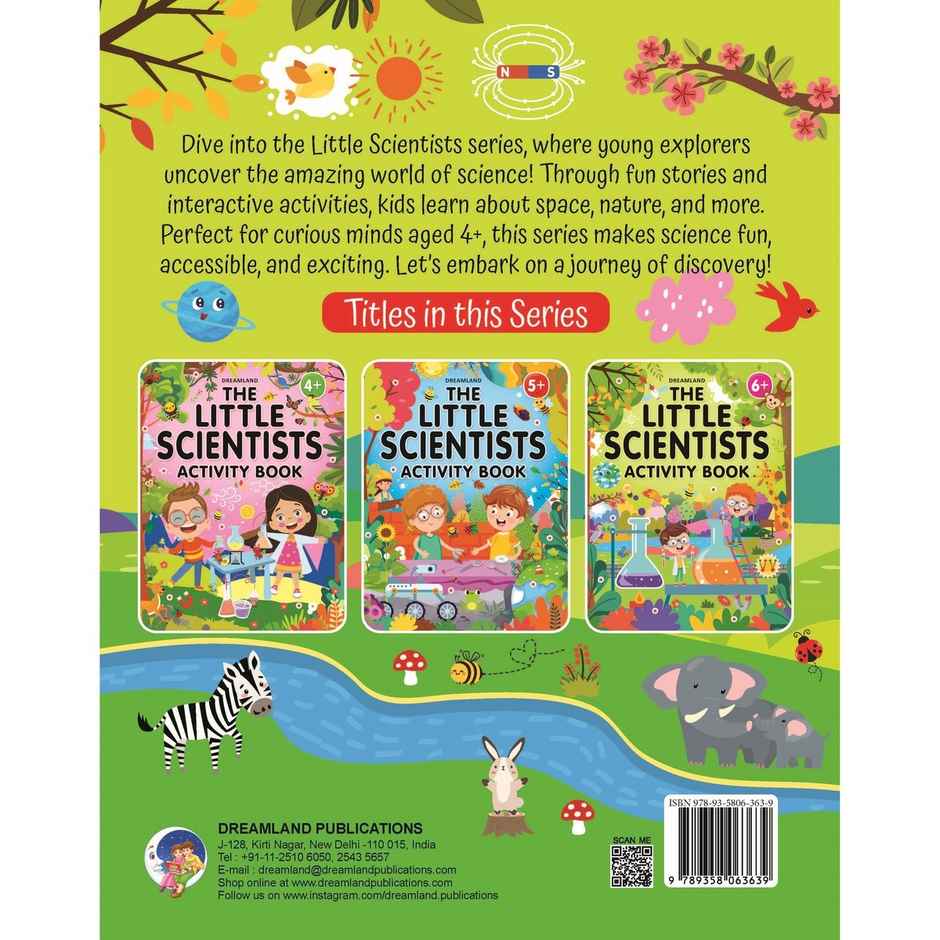 Little Scientists Activity Book for Kids Age 6+|Fun Science Book with Activities Book for Kids