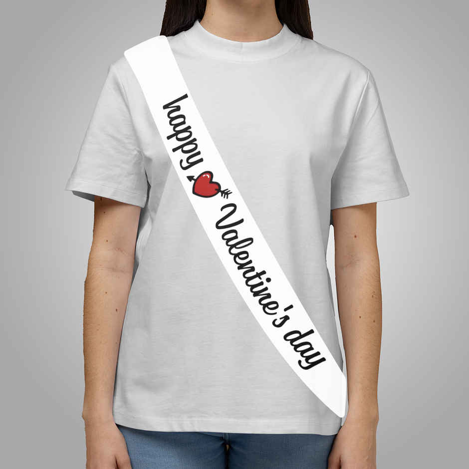 Oye Happy Vanlentine sash