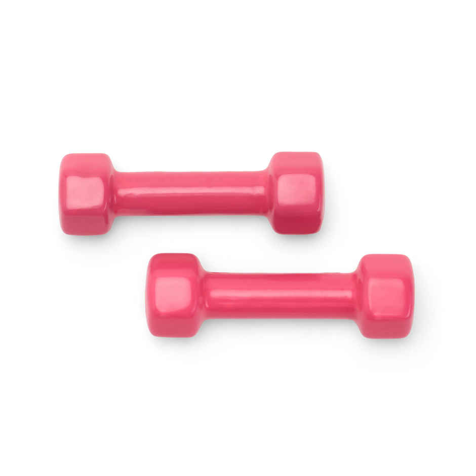 Cult Vinyl Dumbbell Set (1 kg X 2) | Pink