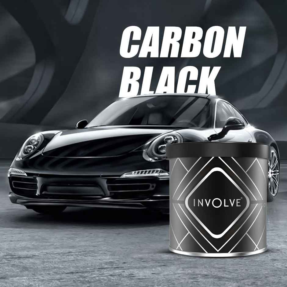 Involve Your Senses Gel Can - Carbon Black Premium Gel Car Perfume - Itg01