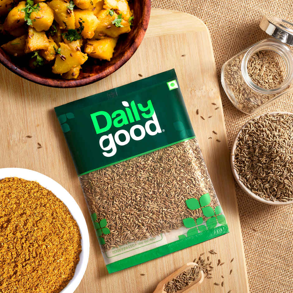 Daily Good Jeera / Cumin(200gms) & Daily Good Mustard / Rai / Sarso Small(200gms) Combo