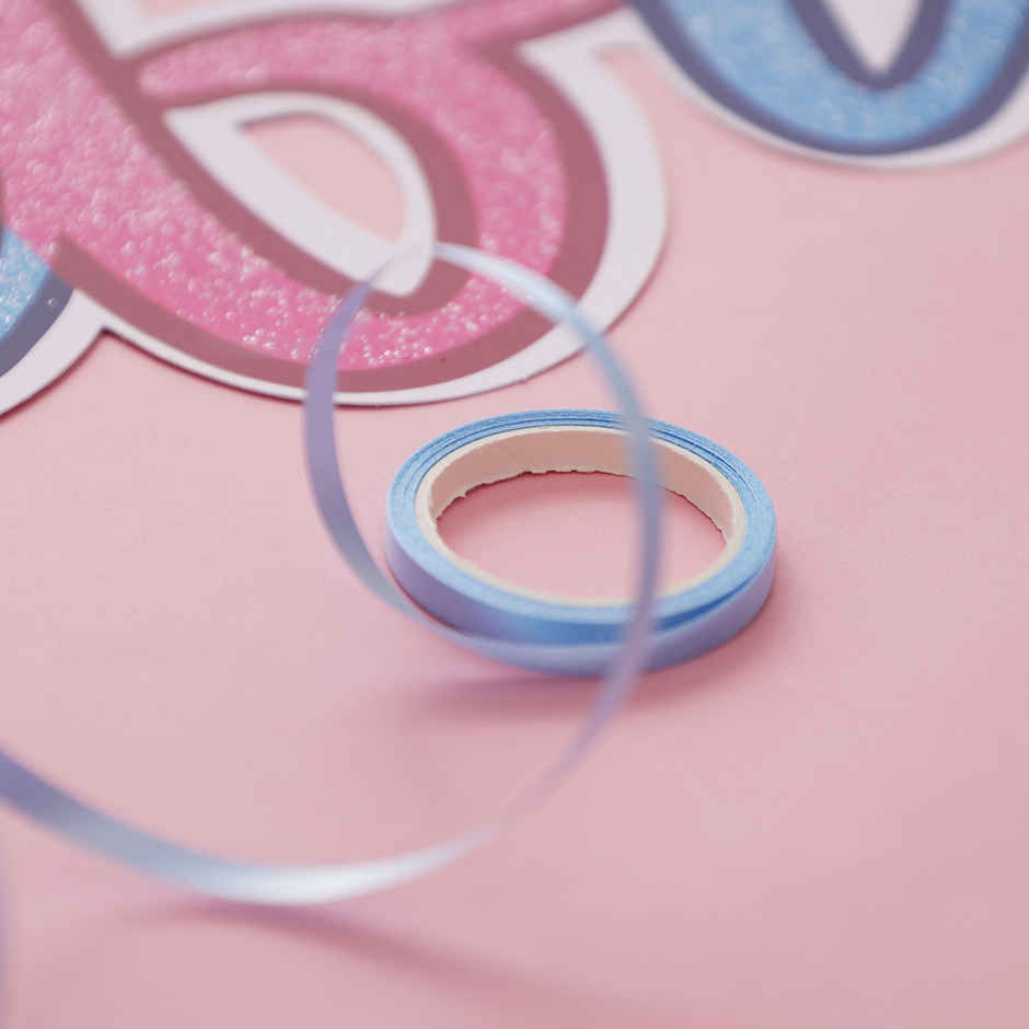 Baby Shower Glitter UV Gold Banner | Propcon