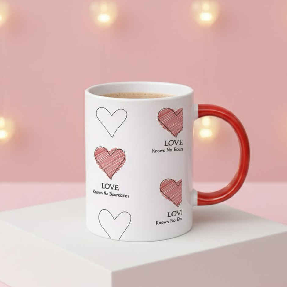Love Knows No Boundaries Mug | Bright Storey