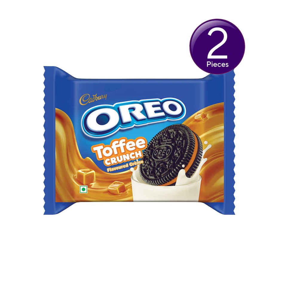 Oreo Toffee Crunch Flavour Creme Sandwich Biscuit Combo