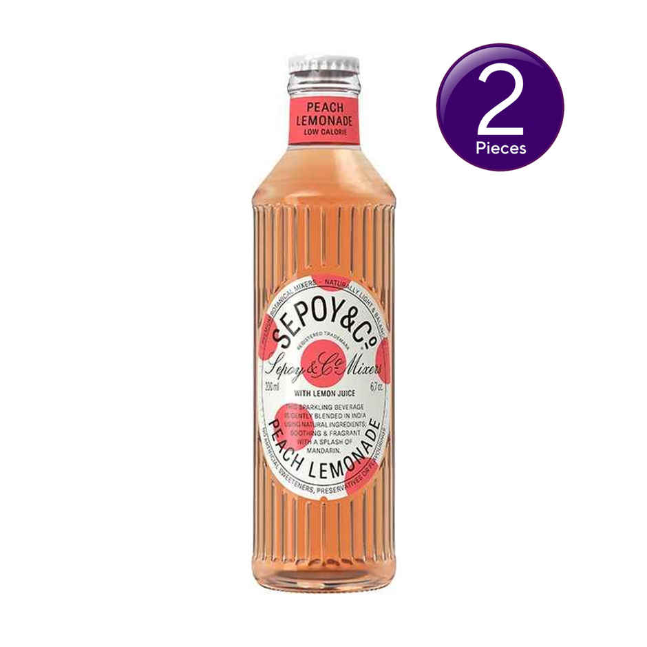 Sepoy & Co. Peach Lemonade | Flavoured Beverage Combo