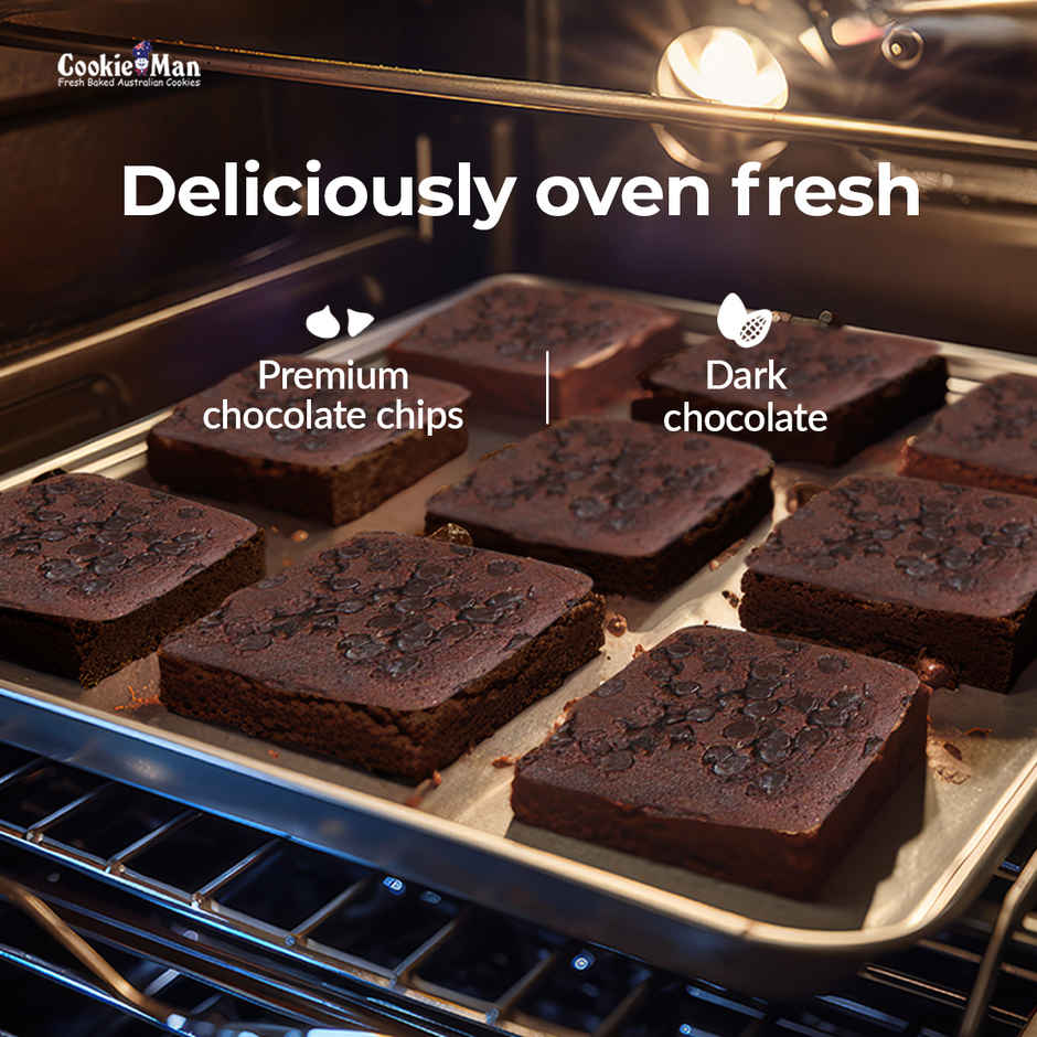 Cookie Man Choco Chip Chocolate Brownie