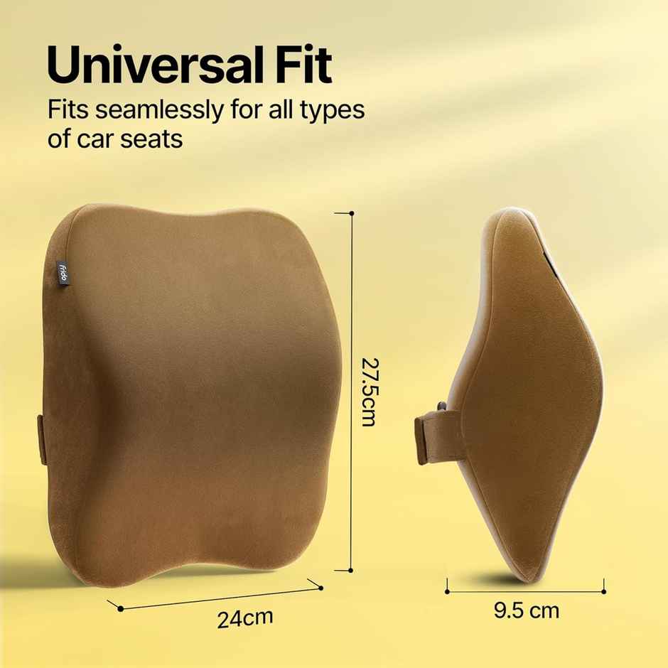 Frido Ultimate Car Neck Rest Pillow - Tan