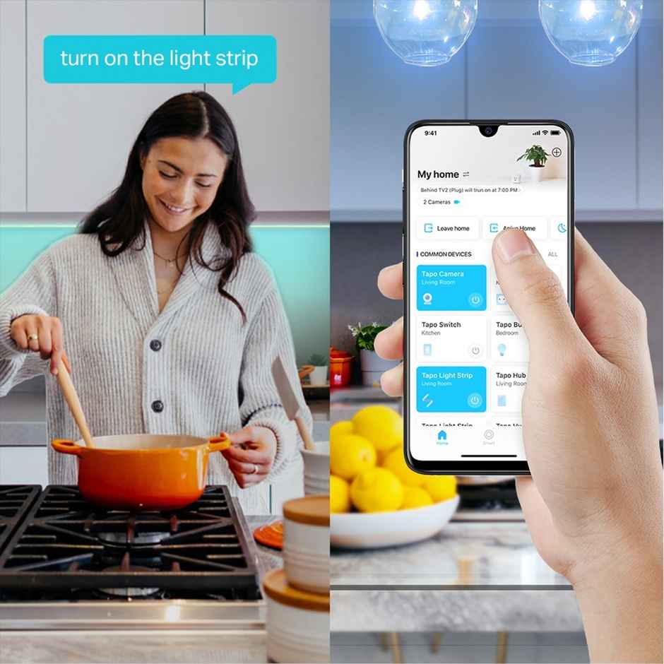 TP-Link Tapo L900-5 Smart Wi-Fi Light Strip, Works with Alexa & Google Assistant, No Hub Required