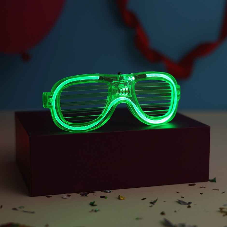 LED Party Glasses Rechargeable | Birthday Celebration Party Accessories | Propcon