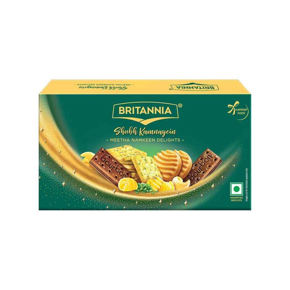 Britannia Shubhkamnayein Meetha Namkeen Delights Gift Pack