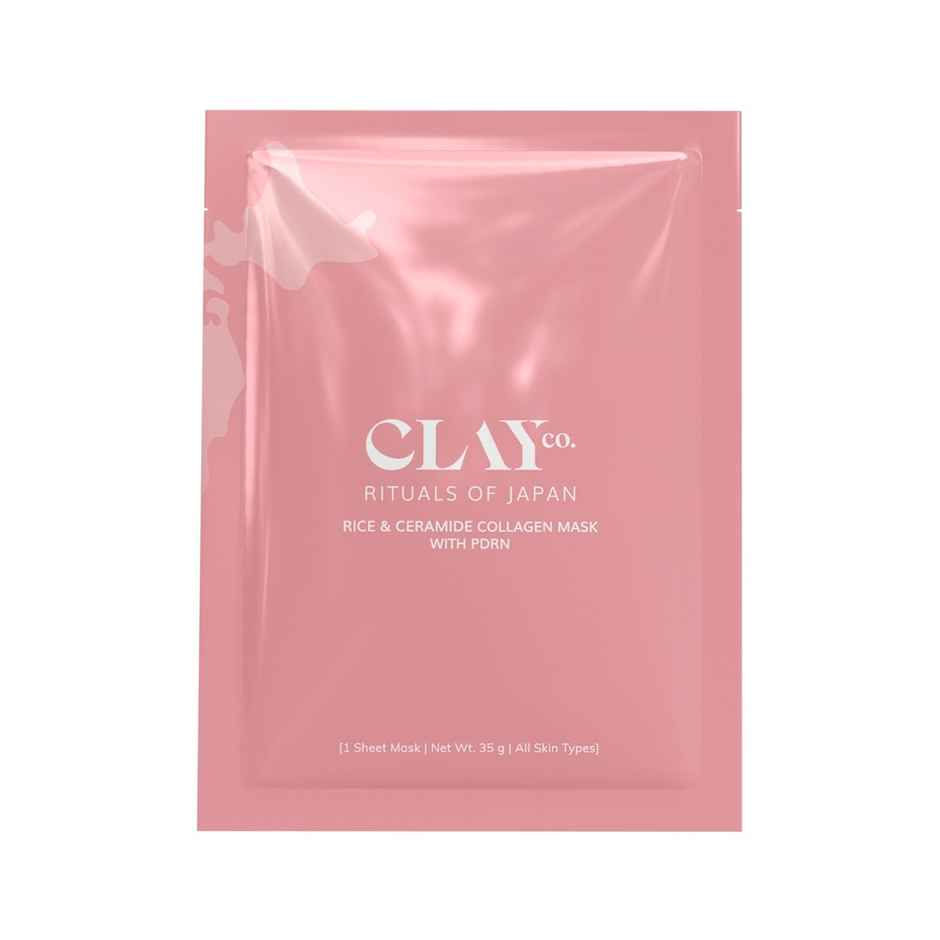 Clayco Rice & Ceramide Collagen Sheet Mask with PDRN