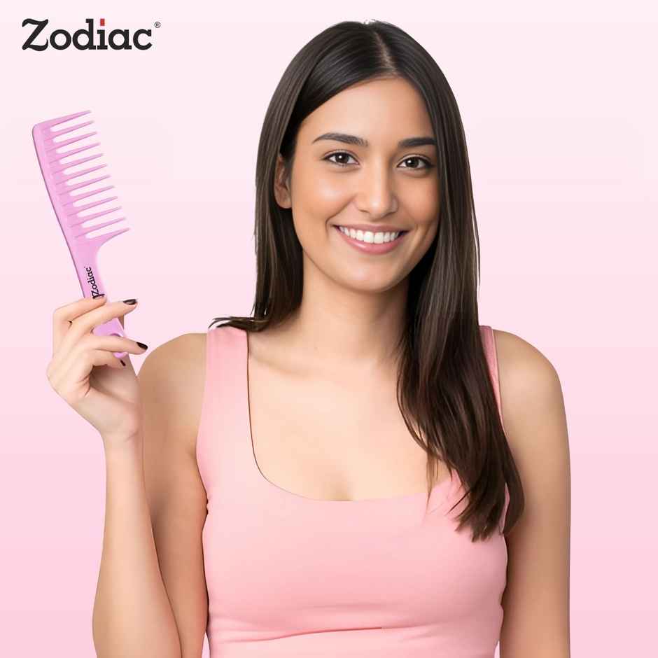 Zodiac Viva Detangling Comb | Pink