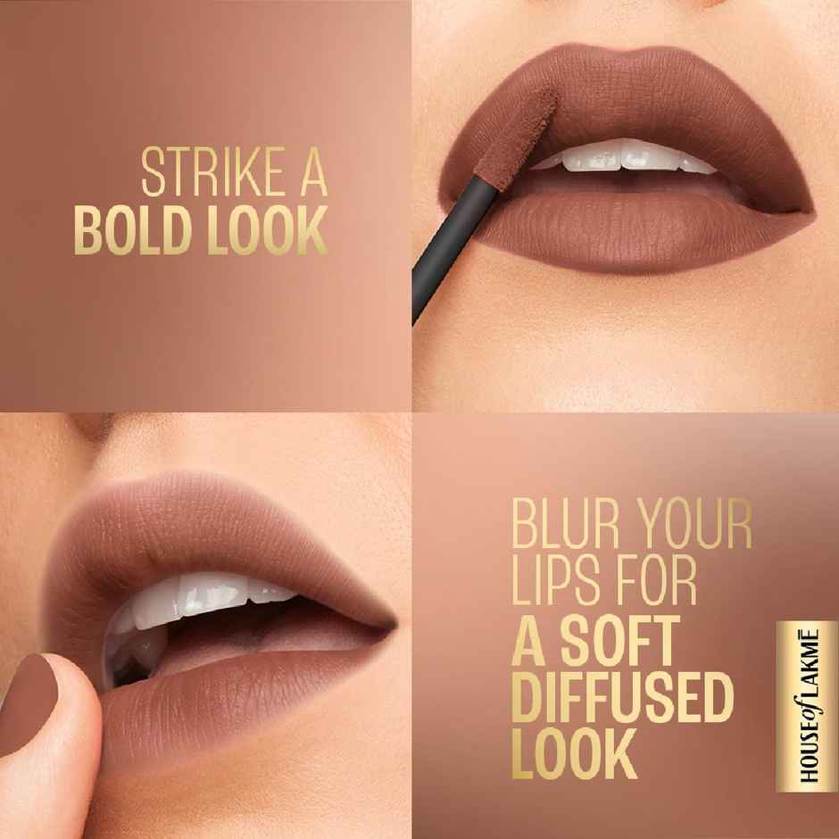 Lakme Xtraordin-airy Lip Mousse Mini | Bare Nude