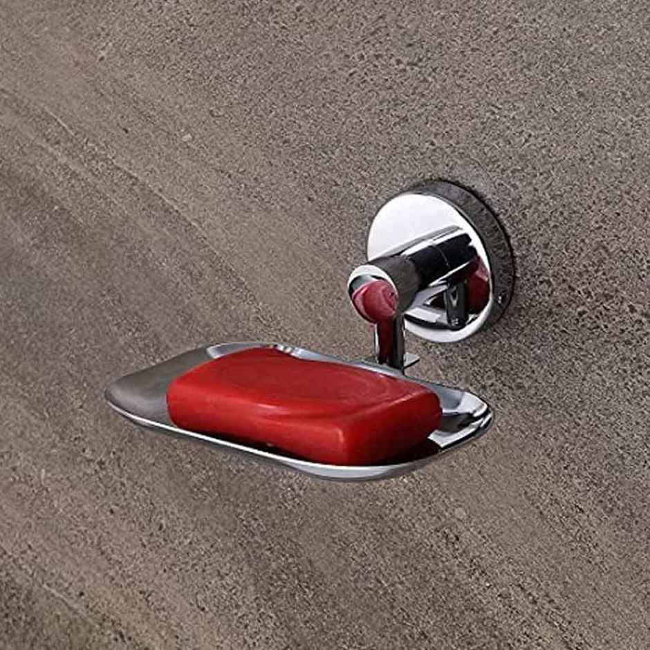 Agmeco Zenith Stainless Steel Soap Dish - Durable | Space-Saving | Modern Design