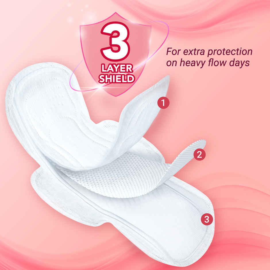 Niine Naturally Soft Ultra Thin XL | 320 mm | 30 Pads with Biodegradable Bags