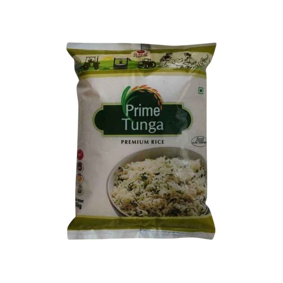 Prime Tunga Premium Sona Masoori Rice | Raw