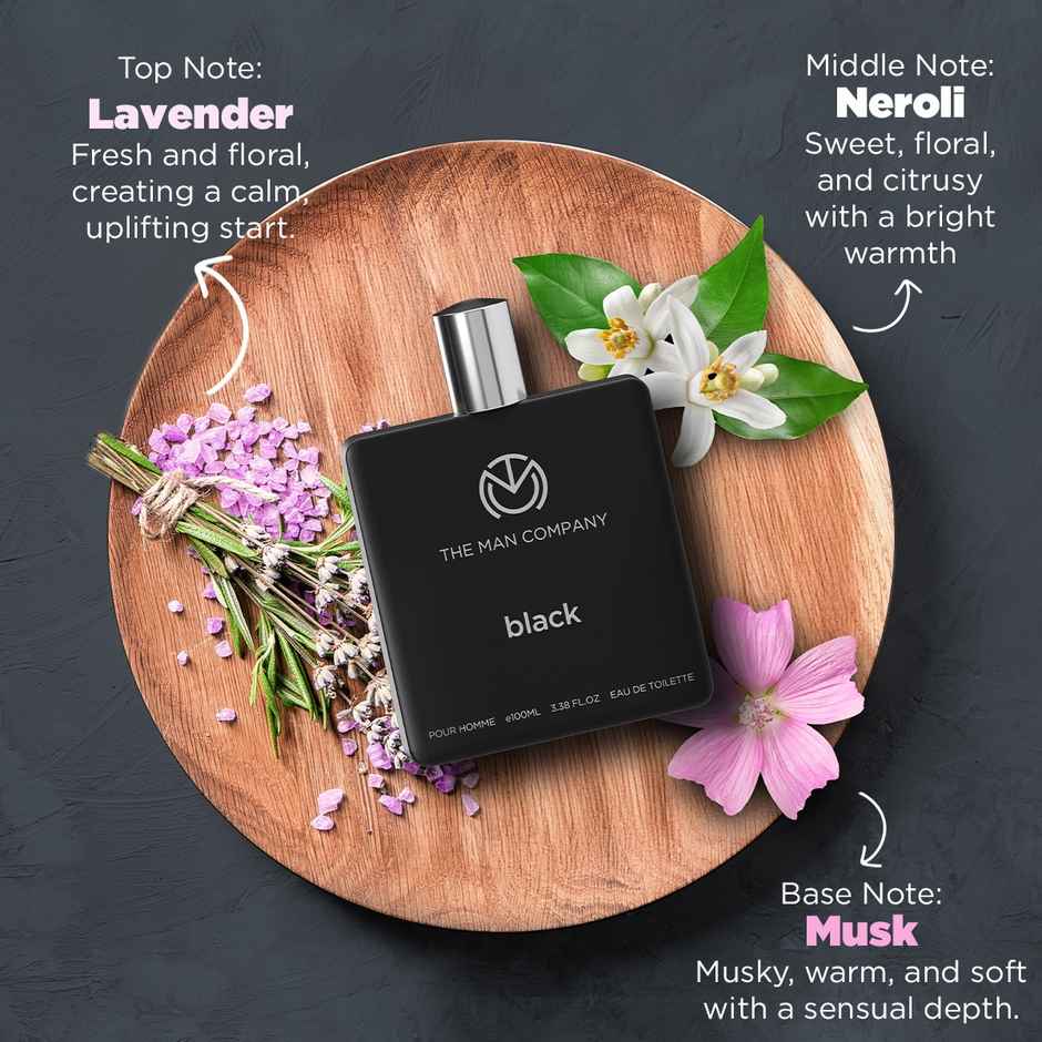 The Man Company Men's Perfume - Black