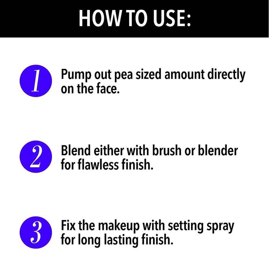 Blue Heaven Hyper Matte Foundation - Natural Sand 103