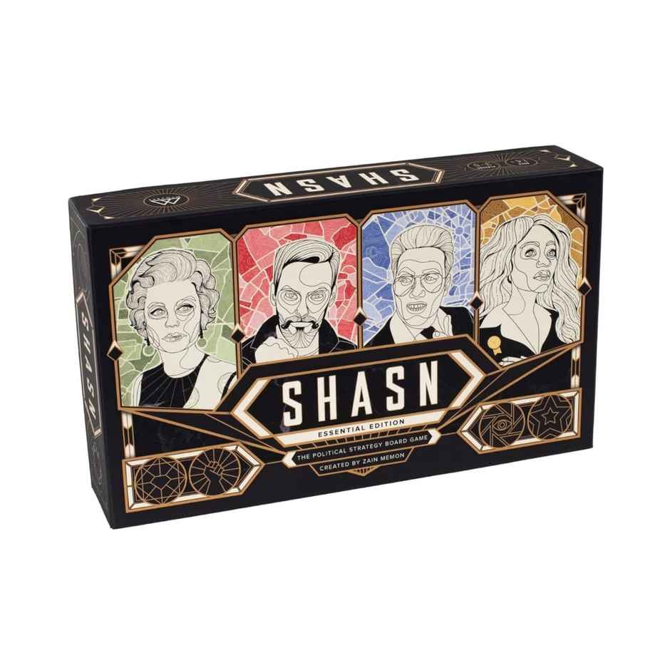 Shasn | The Political Strategy Board Game | 3 -5 Players | 14+ years