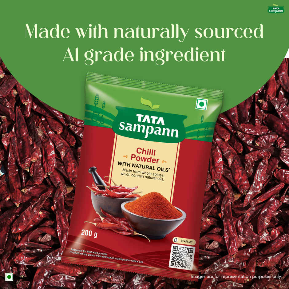 Tata Sampann Chilli Powder with Natural Oils Lal Mirchi Powder