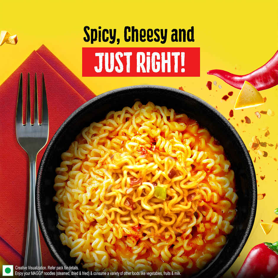 Maggi Spicy Cheesy Instant Cuppa Noodles