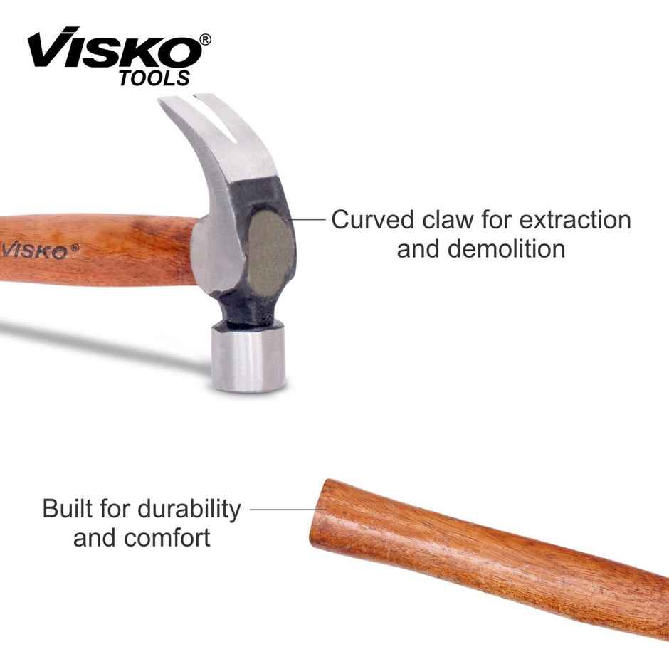 Visko 709 Curved Claw Hammer | 0.45 Kg