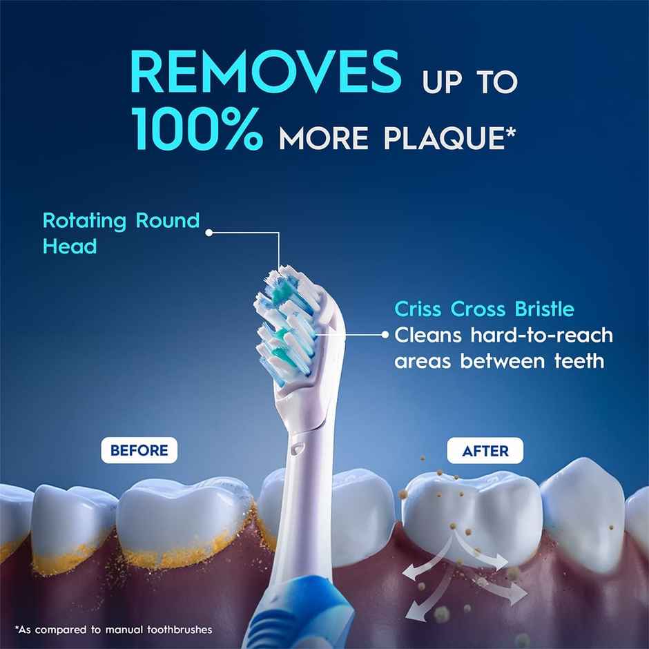 Oral-B Cross Action Battery Powered Electric Toothbrush