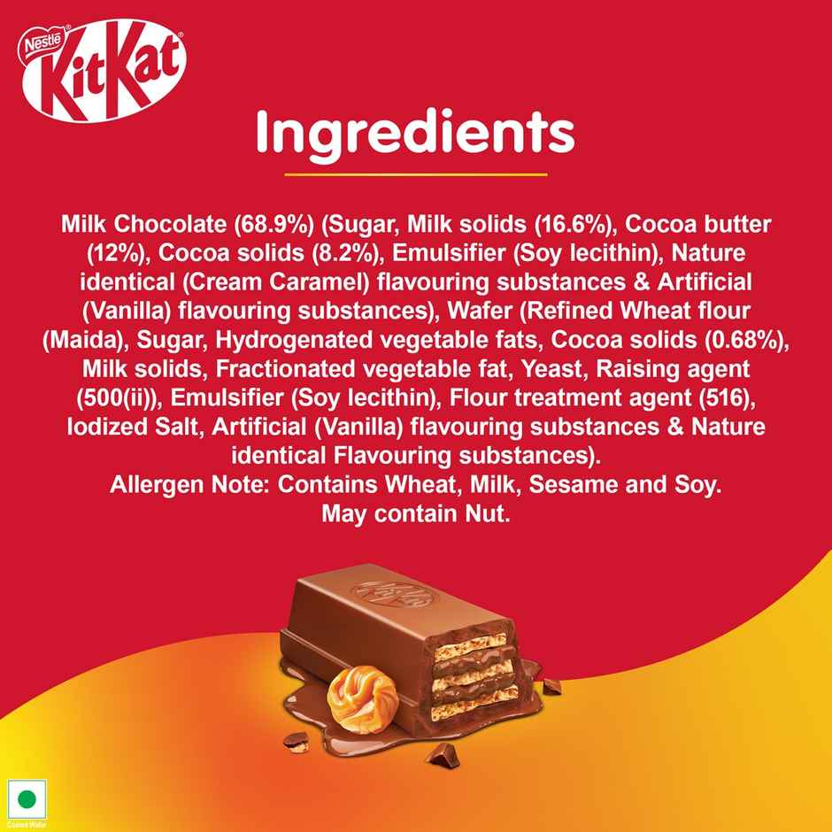 Nestle KitKat Delights Caramel | Crispy Chocolate Treat