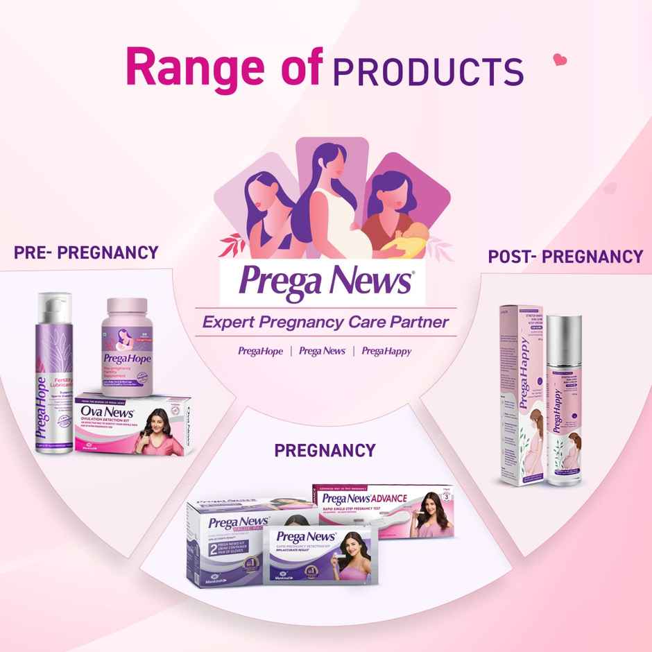 Prega News Advance Rapid Single Step Pregnancy Test