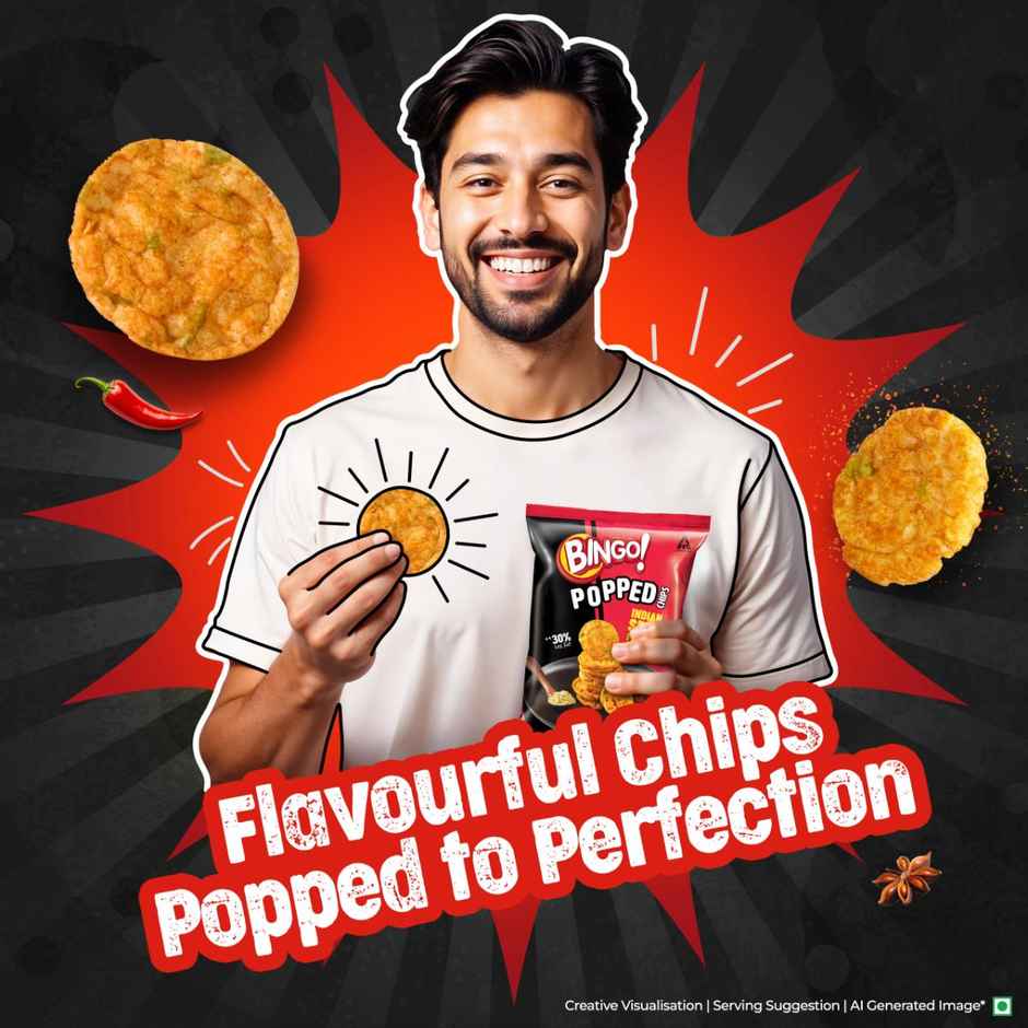 Bingo! Popped Chips Indian Spice Mix Combo 