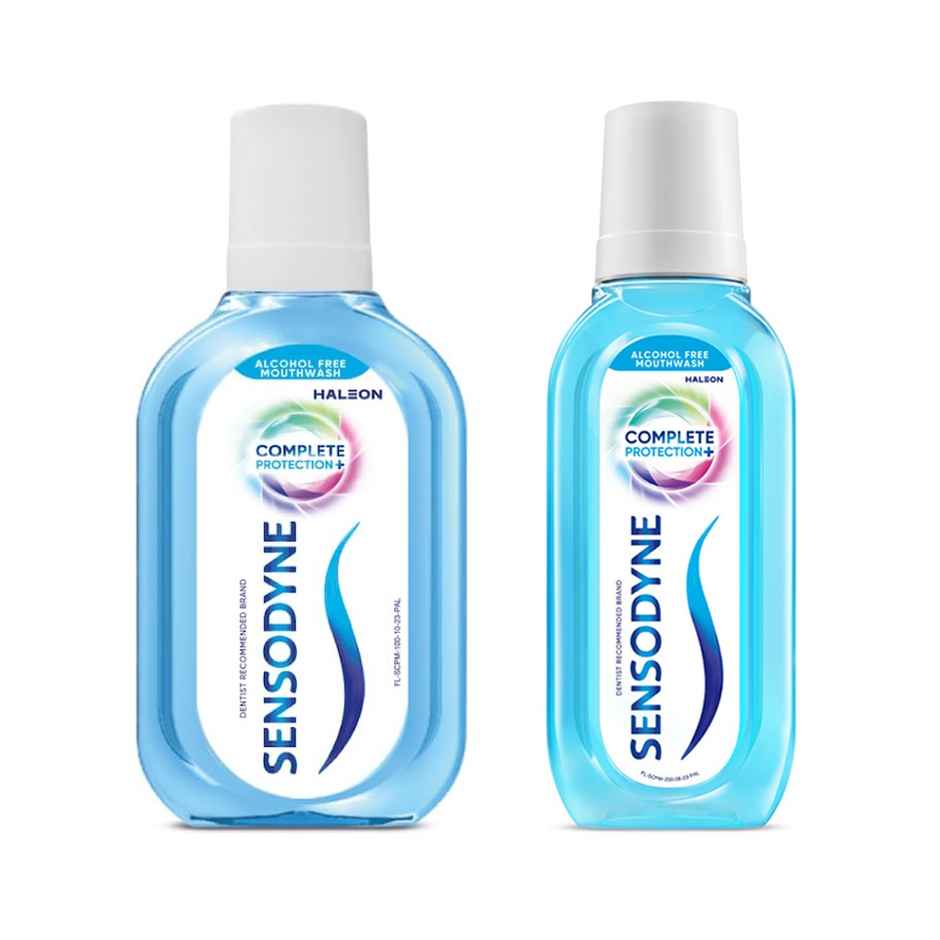 Sensodyne Mouthwash Complete Protection+ (100ml) & Sensodyne Complete Protection+ Mouthwash (250ml) Combo
