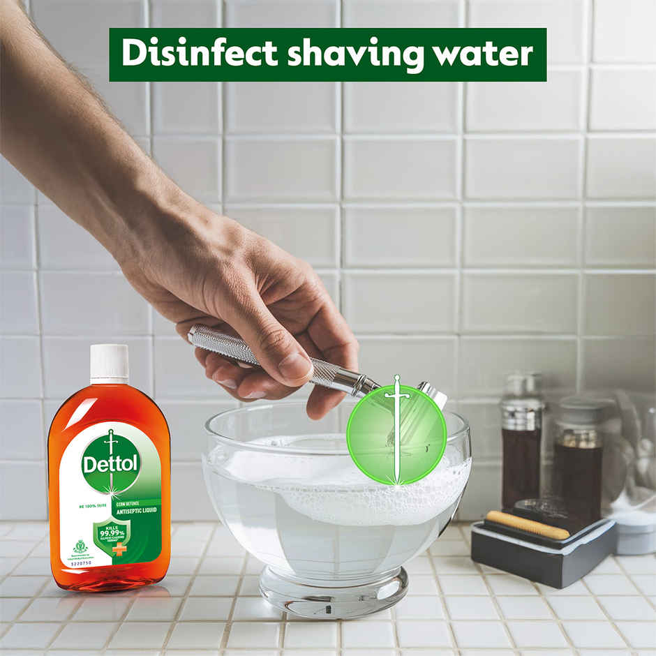 Dettol Antiseptic Liquid for First Aid, Surface Disinfection and Personal Hygiene