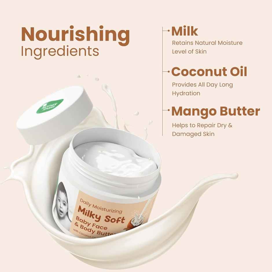 Mother Sparsh Milky Soft Baby Face & Body Butter