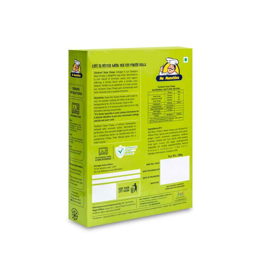 Mr. Munchies Tandoori Soya Chaap
