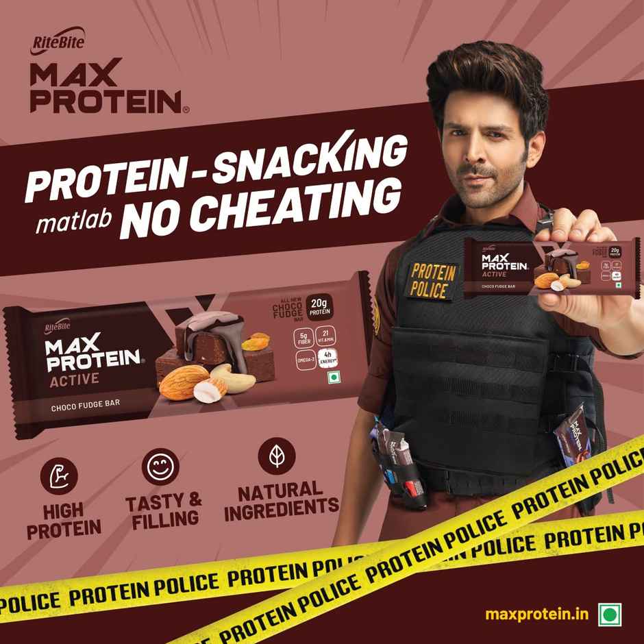 RiteBite Max Protein 20g Protein Bar Choco Fudge