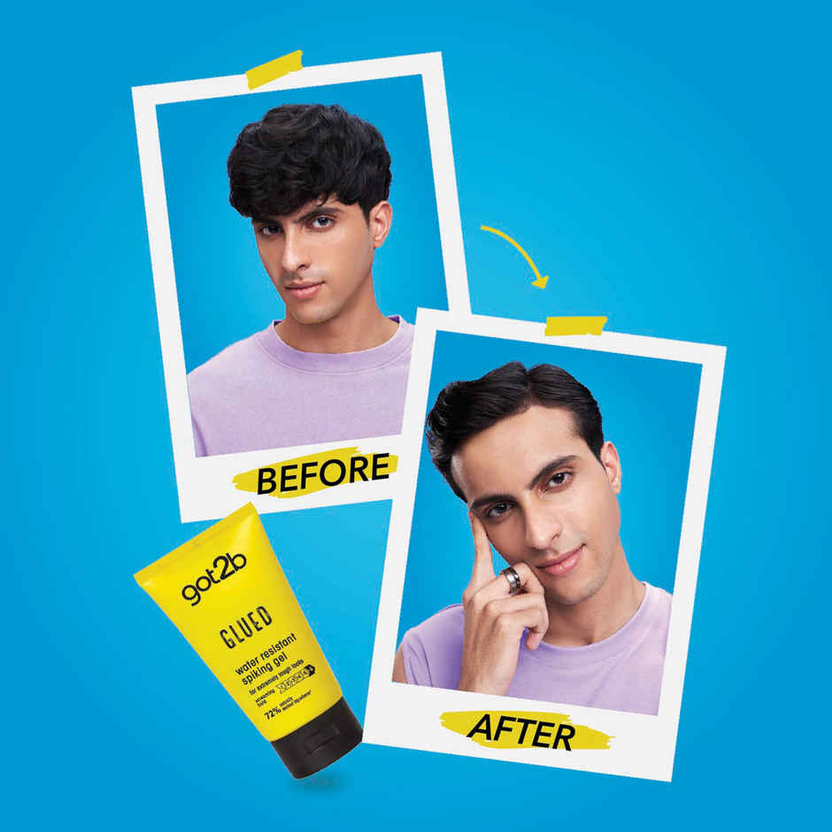 Got2b Glued Water Resistant Spiking Gel With Ultra Strong Hold For Upto 72Hrs