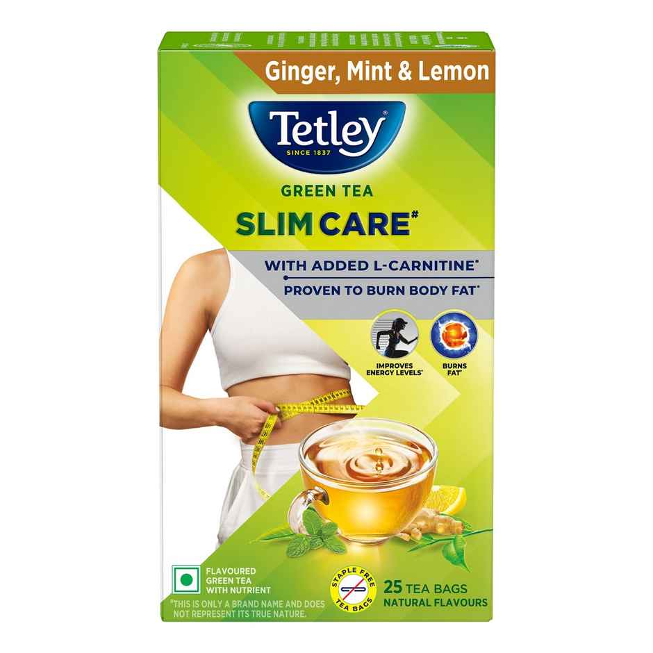 Tetley Slim Care - Ginger | Mint | Lemon Green Tea