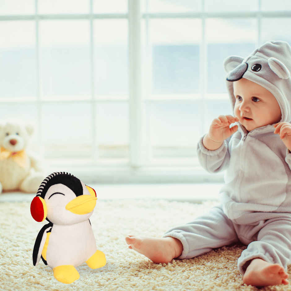 Toytales Penguin Soft Toy | Plushie Stuffed Animal | Toys For Kids Boys Girls Birthday Gift
