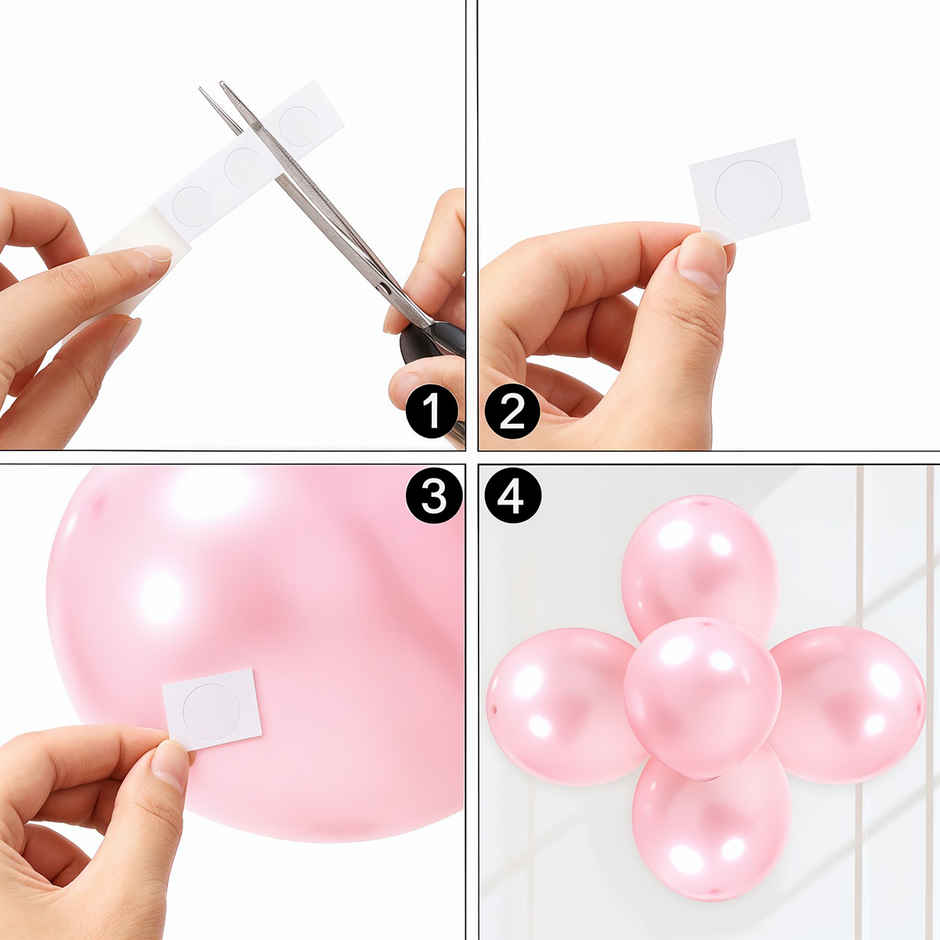 Balloon Glue Dots Tape | Birthday Decoration Accessories | Party Adhesive | Pack Of 2 | Propcon