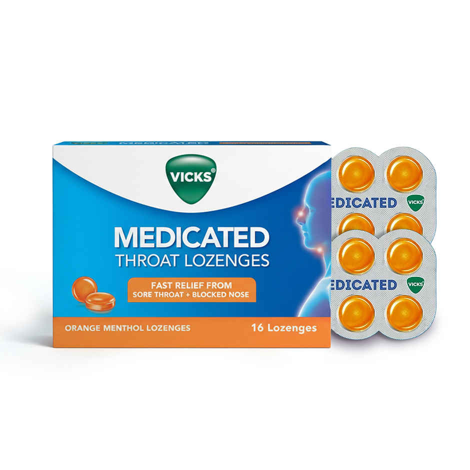 Vicks Medicated Lozenges: Fast Relief for Sore Throat