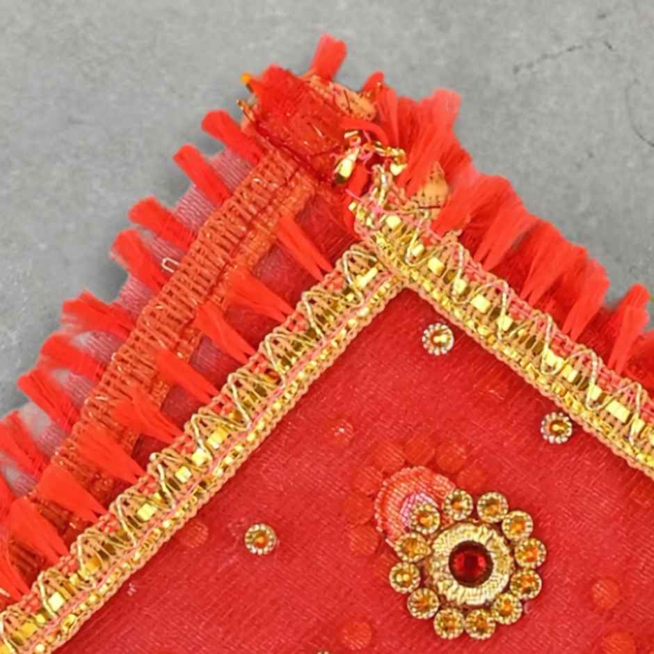 Divine Devi Maa Chunri | Red | 10 x 4 in | ServDharm