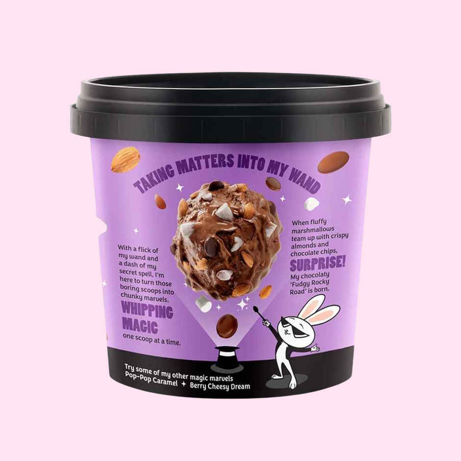 Call Me Chunky Fudgy Rocky Road Ice Cream Mini Tub