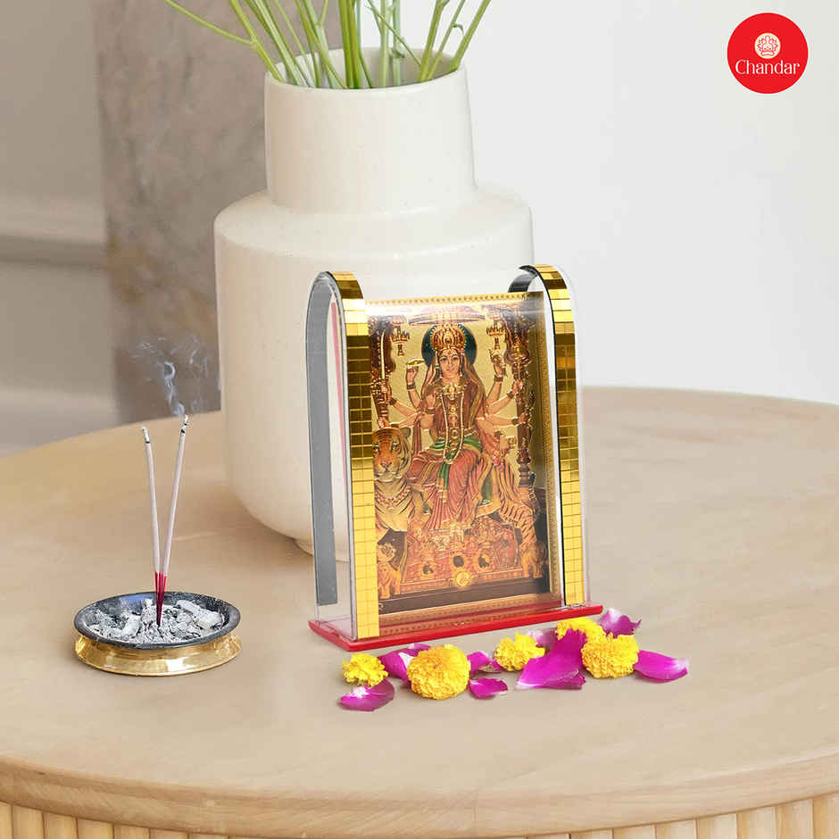 Chandar Mata Temple Car Dashboard