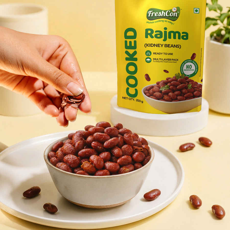 Freshcon Cooked Rajma | Kidney Beans